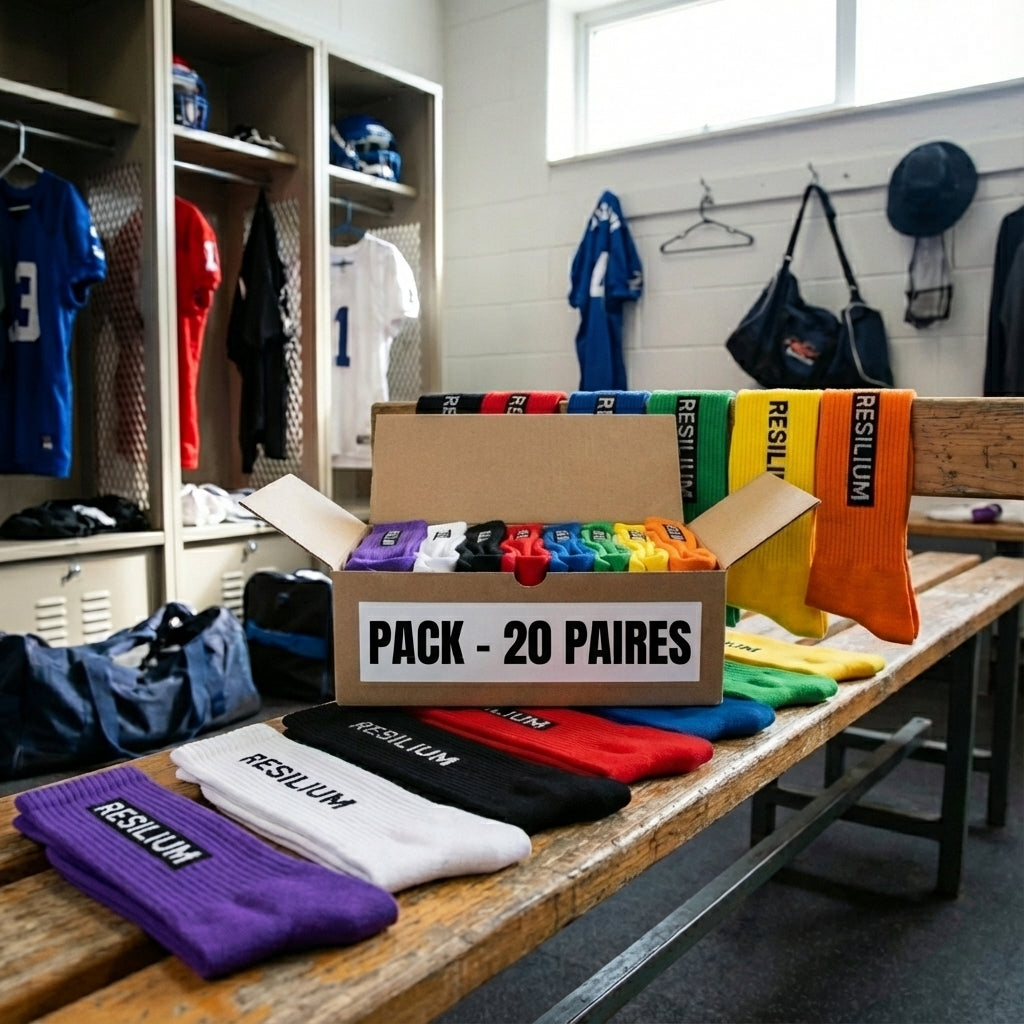 PACK CLUB - RESILIUM GRIP 20 PAIRES